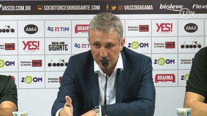 Presidente do Vasco explica escolha por Alberto Valentim