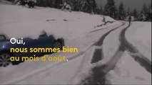 Des chutes de neige exceptionnelles recouvrent les Alpes italiennes