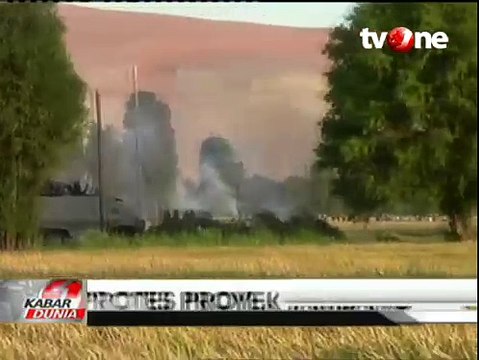 Protes Pembangunan Tambang, Warga Peru Bentrok dengan Polisi