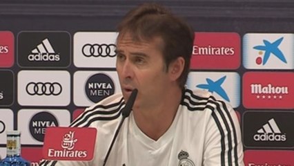 Lopetegui: "A Vinicius hay que darle tiempo de cocción"