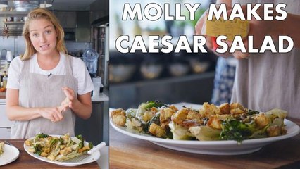 Molly Makes Classic Caesar Salad