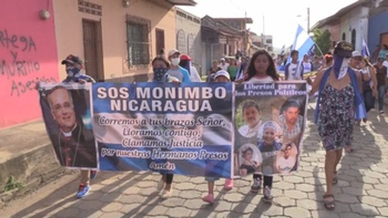 Rechazo a Ortega, represión, y apoyo a la CIDH, marcan jornada en Nicaragua