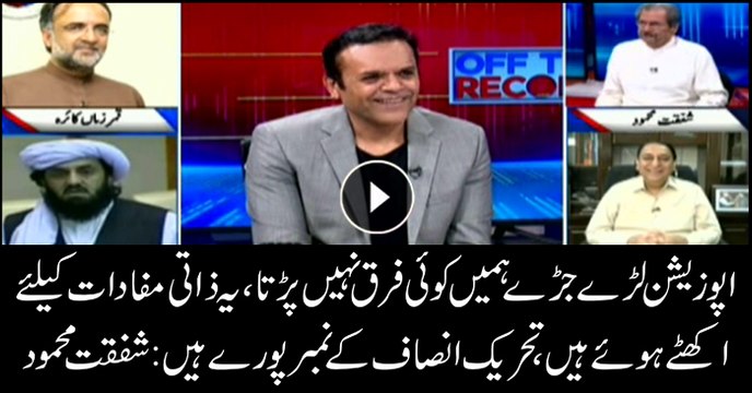 Opposition united for personal gains; PTI's number of votes for presidential polls complete: Shafqat