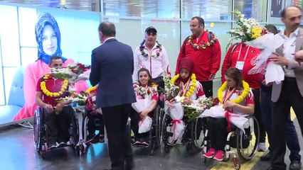 Para Atletizm Milli Takımı yurda döndü - İSTANBUL