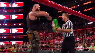SHOWS USA  - The Shield reunite to stop Braun Strowman from cashing in Raw, Aug. 20, 2018