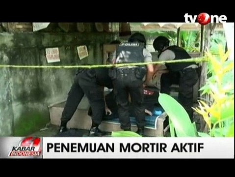 Pekerja Bangunan Temukan Mortir Aktif Sisa Gudang Senjata Marinir