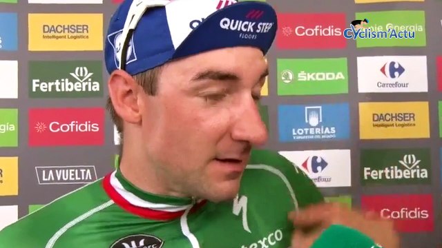 Tour d'Espagne 2018 - Elia Viviani : Quand Peter Sagan est parti, je me suis dit faut y aller et c'est passé