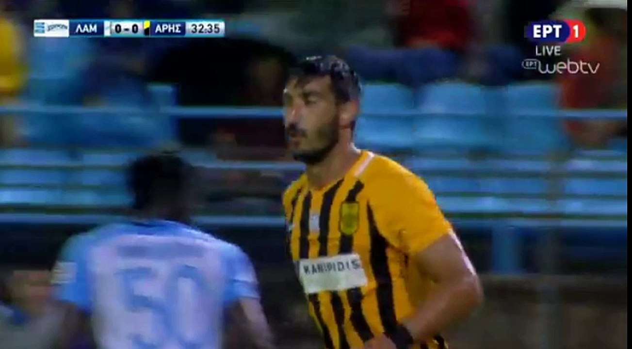 Η ακύρωση του γκολ του Χάμζα Γιουνές- ΠΑΣ Λαμία vs Άρης - 27.08.2018 [HD]: