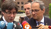 Puigdemont dice que los partidos constitucionalistas están “flirteando” con la violencia