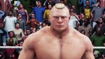 BROCK LESNAR IS BACK ON ROIDS? Target Acquired Gaming WWE 2k18 SummerSlam Commentary