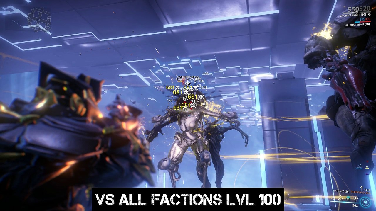 Warframe Hystrix - Critical Build (3 forma)