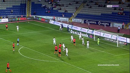 Medipol Başakşehir-Akhisarspor dakika 90 gol Manuel Da Costa