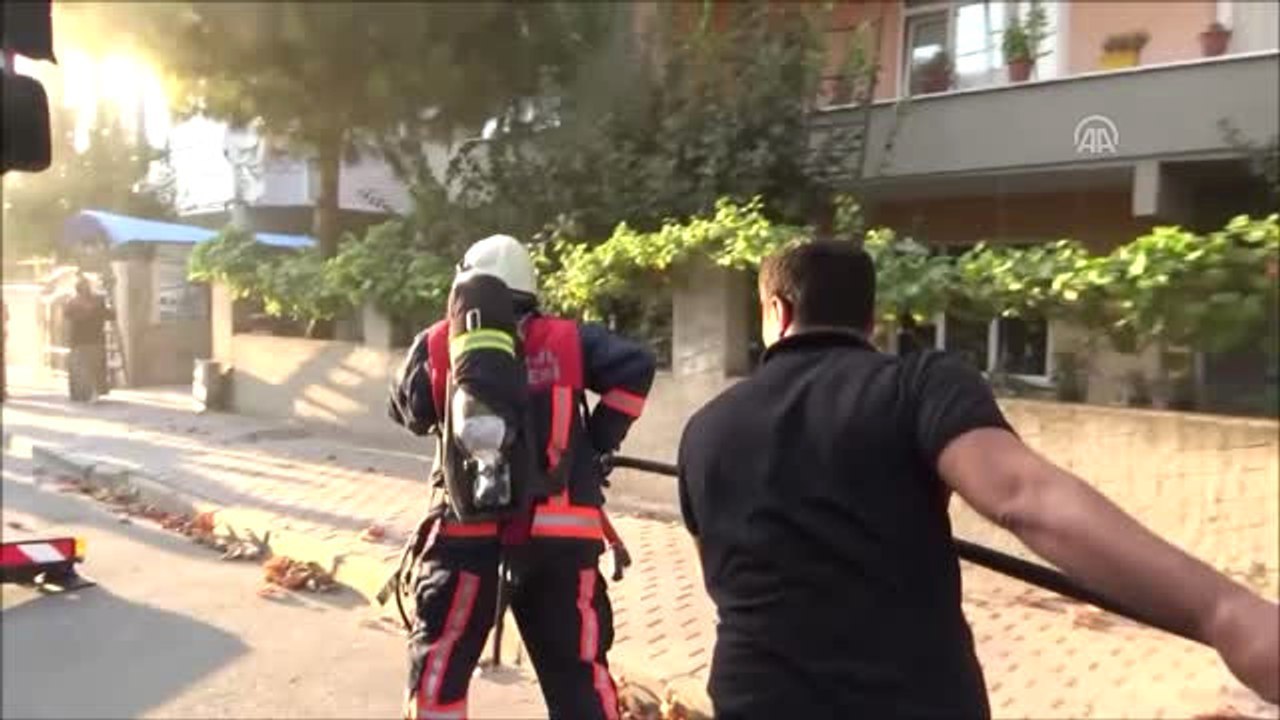 Silivri'de Ev Yangını