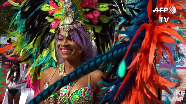 Notting Hill Carnival in full swing in West London