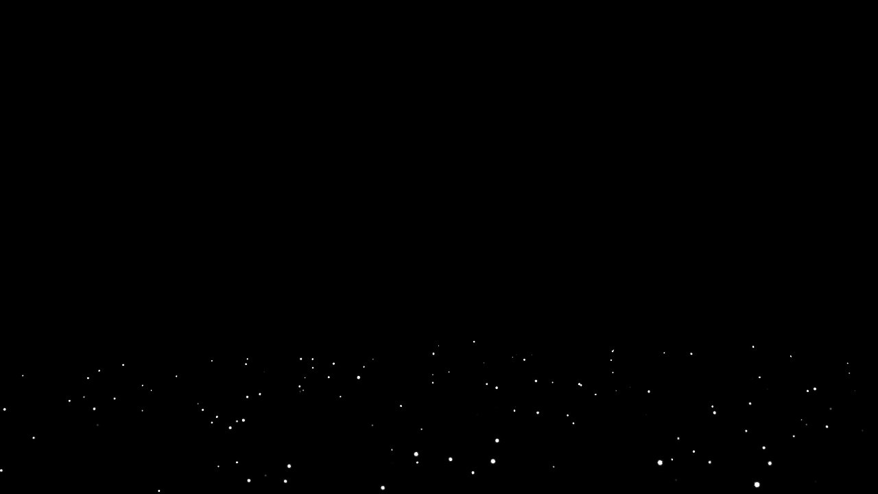 Particles Flying Up