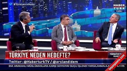 Habertürk'te moderatörü isyan ettiren kavga