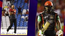 Some head-to-head contests are always fun!  Watch Javon Searles vs Chris Gayle from CPL 17 #PlayFightWinRepeat #TKR #CPL18