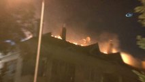 Başkent'te Mahalleyi Ayağa Kaldıran Yangın