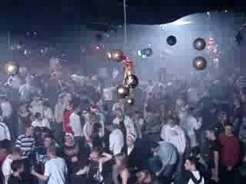 Show lazer captain discothèque belgique