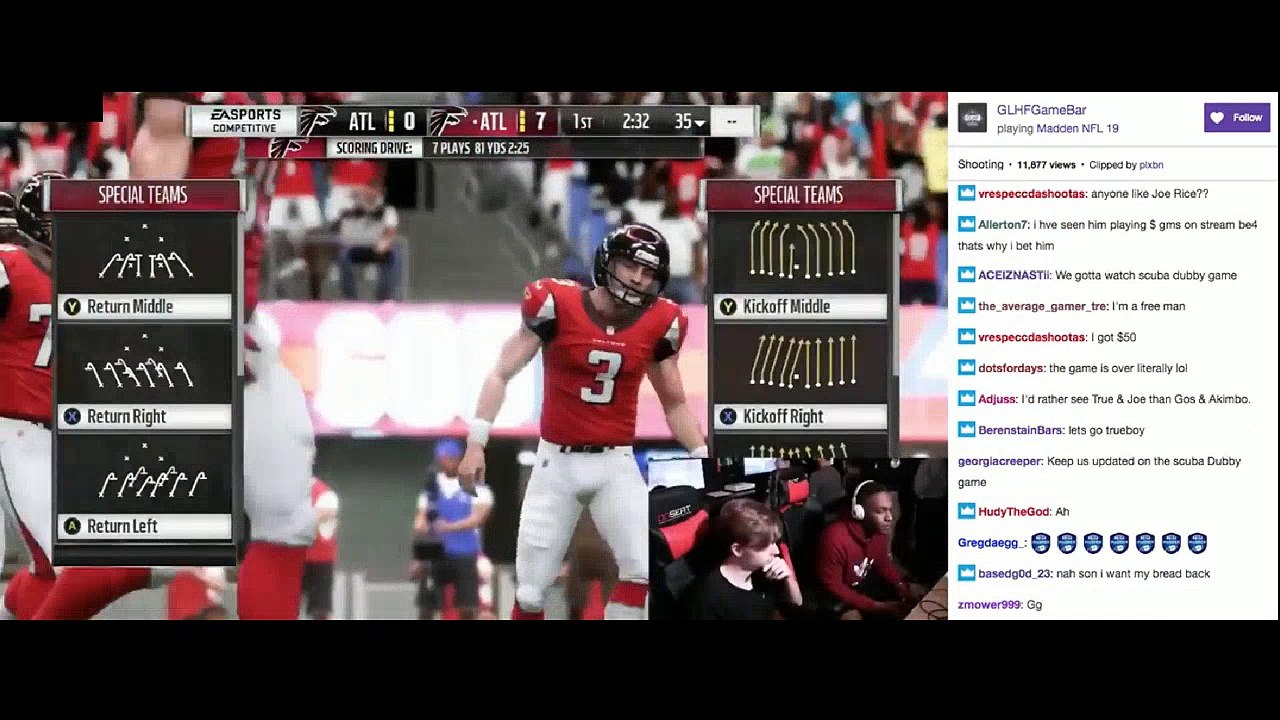 Jacksonville Shooting livestream avec le live Twitch chat