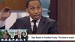 Stephen A Smith SLAMS Tiger Woods! “He’s Not BLACK”!
