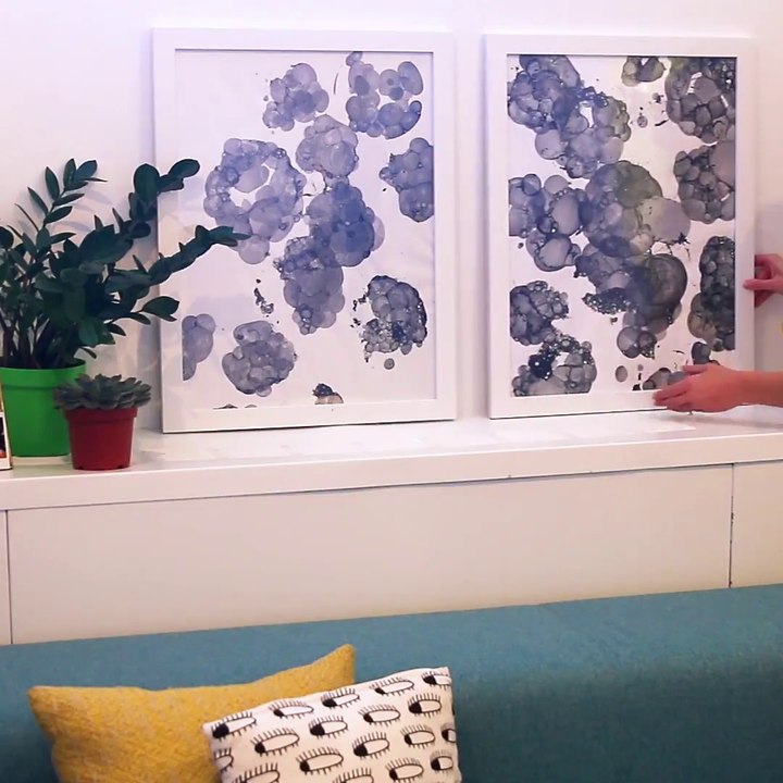 FACILE À FAIRE - Décorations bubble art à faire soi-même