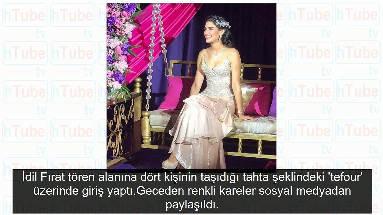 İdil Fırat ve Mert Fırat kına gecesi yaptı