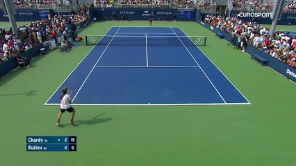 Chardy a bataillé mais il s'est sorti du piège Rublev