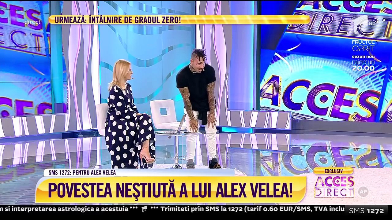 Simona Gherghe și Alex Velea prezintă Acces Direct