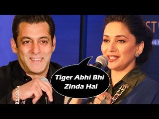 सलमान के "टाइगर ज़िंदा है" पर माधुरी दीक्षित का अजीब जवाब