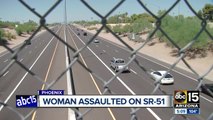 Suspect tricked woman into pulling off SR-51 in Phoenix and tried to grab her