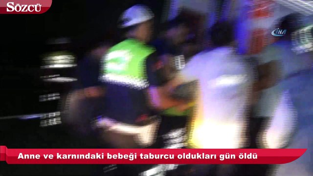 Anne ve karnındaki bebeği taburcu oldukları gün öldü