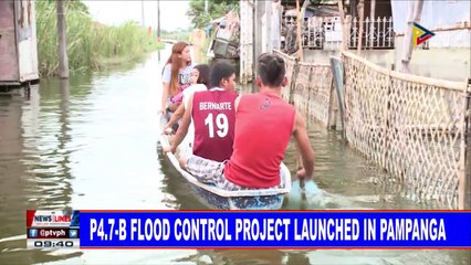 P4.7-B flood control project launched in Pampanga