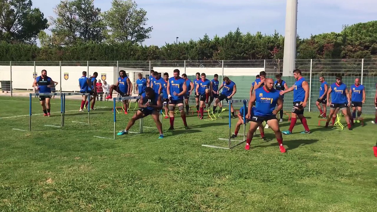 J2 AGEN USAP - INTERVIEWS AVANT MATCH FORLETTA JACKSON