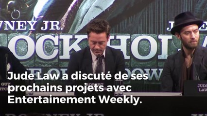Jude Law tease quelques changements pour Sherlock Holmes 3