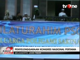 Komunitas Poligami Gelar Kongres di Mojokerto