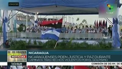 Nicaragua: entregan al gobierno 500 mil firmas para exigir justicia
