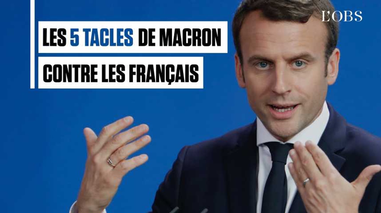 "Gaulois réfractaires" : ce n'est ni la première fois (ni la dernière) que Macron tacle les Français