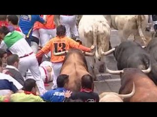 San Fermí­n con un Formula Uno