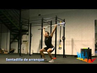 sentadilla sobre la cabeza para progresiones en fitness