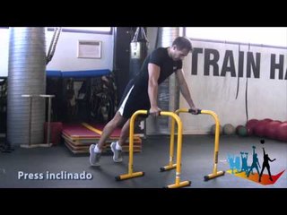 02 Push-up inclinado para progresiones funcioonales en fitness