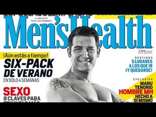 Manu Tenorio, portada de Men's Health
