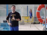 Ejercicio de técnica de natación: piernas de crol lateral