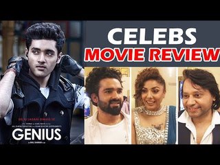 Genius फिल्म का दिया सितारों ने रिव्यु | Utkarsh Sharma, Nawazuddin