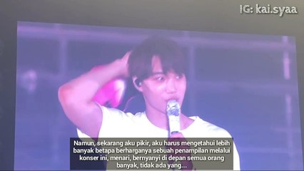 [INDOSUB] Kai Last ment - Elyxion dot in seoul day3