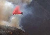 Holy Fire Reignites in California's Orange County