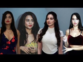 Sana Khan, Nora Fatehi, Divya Agarwal ने की ANDHADHUN मूवी को प्रमोट