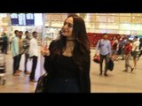 Sonakshi Sinha पहुंची प्रमोशन के बाद मुंबई एयरपोर्ट