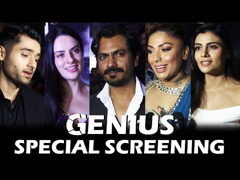Genius फिल्म की हुई स्पेशल स्क्रीनिंग | Utkarsh Sharma, Ishita, Nawazuddin | Anil Sharma