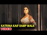 Katrina Kaif ने किया Ramp Walk Manish Malhotra के Fashion शो पर
